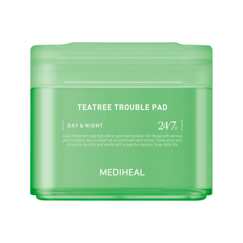 Mediheal Teatree Trouble Pad jar with 100 pads
