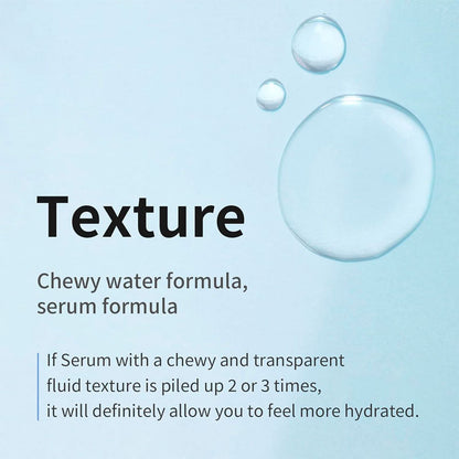 mixsoon Glacier Water Hyaluronic Acid Serum moisture film technology for barrier support