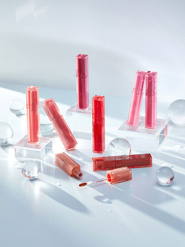 rom&nd Dewyful Water Tint tube showing glossy formula