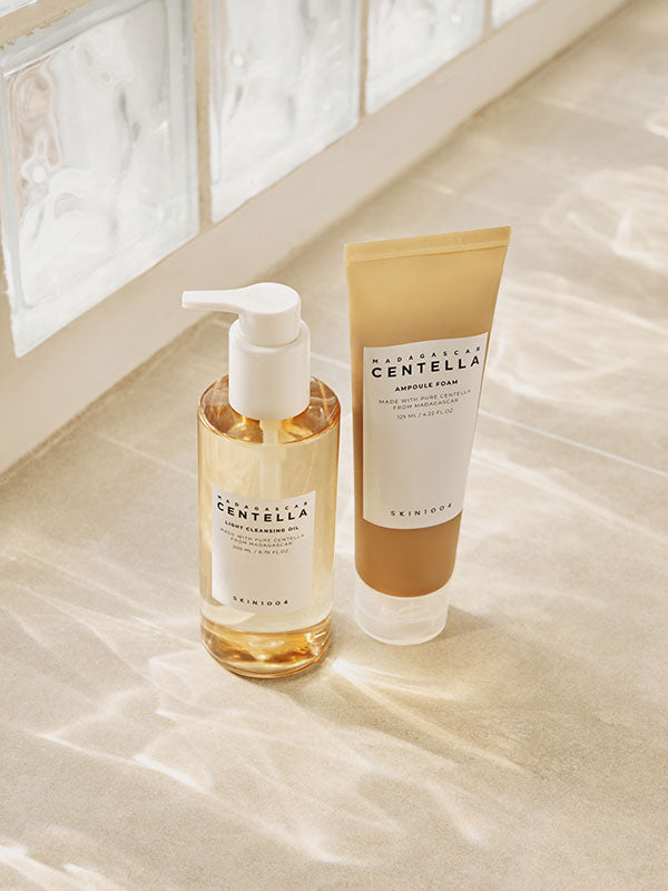 SKIN1004 Madagascar Centella Double Cleansing Duo oil and foam cleanser se