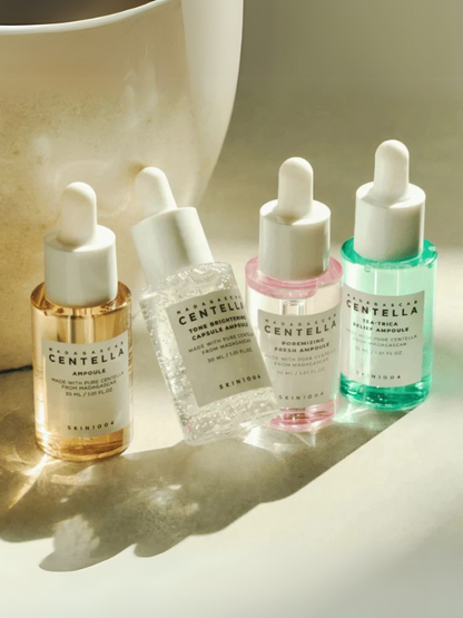 SKIN1004 Centella Kit brightening, pore care and soothing ampoules