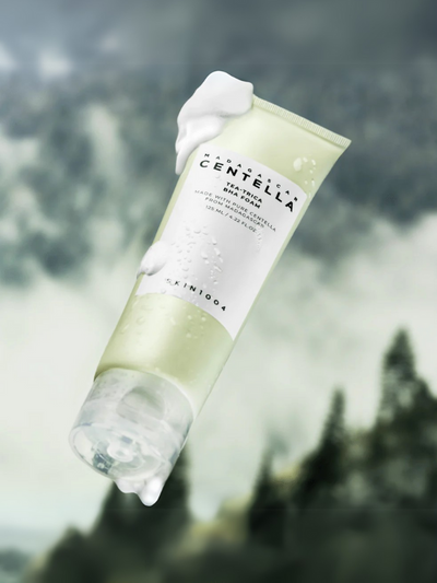 SKIN1004 Madagascar Centella Tea-Trica BHA Foam packaging
