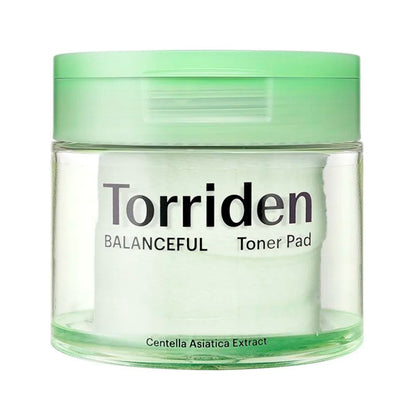 Torriden BALANCEFUL Cica Toner Pad 60 pads soaked in essence