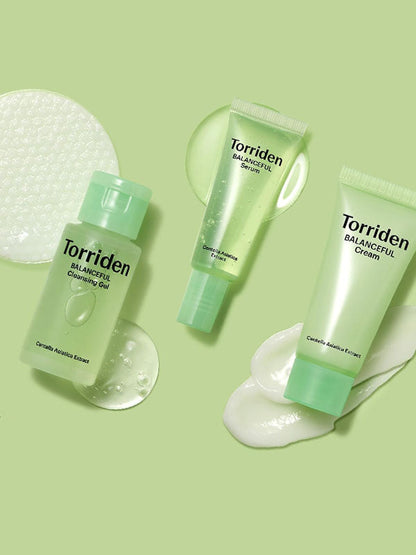 Torriden Balanceful Trial Kit travel-sized skincare set

