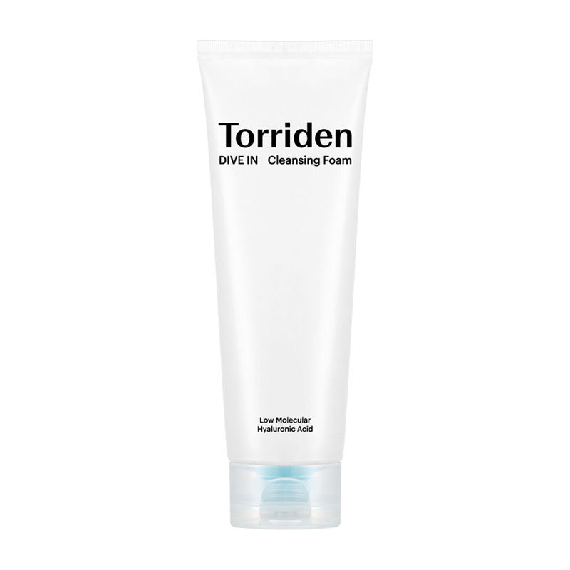 Torriden Dive-In Low Molecular Hyaluronic Acid Cleansing Foam with 8 types hyaluronic acid