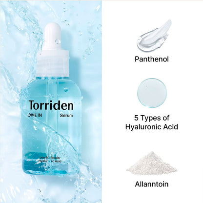 Torriden Dive-In Serum multi-layer hydration technology
