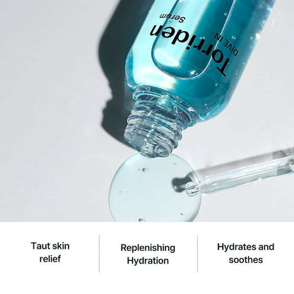 Torriden DIVE IN Hyaluronic Acid Serum application and absorption
