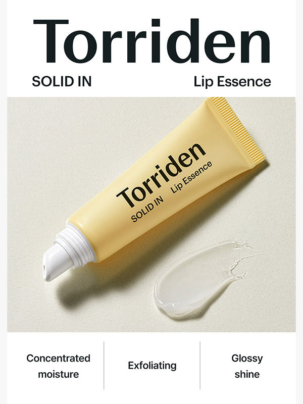 Torriden Solid-In Ceramide Lip Essence overnight lip mask with shea butter