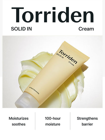 Torriden Solid-In Ceramide Cream with green tea extract for sensitive skin