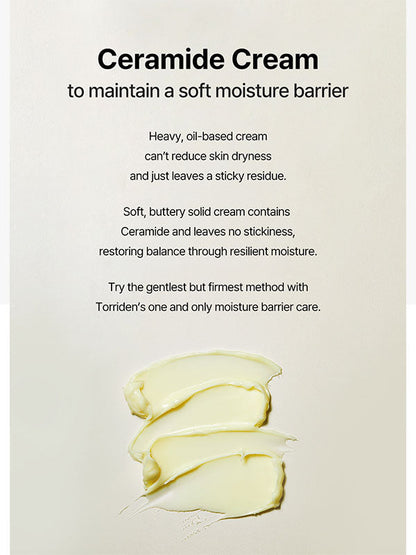 Torriden Solid-In Ceramide Cream barrier-strengthening moisturizer for retinol recovery